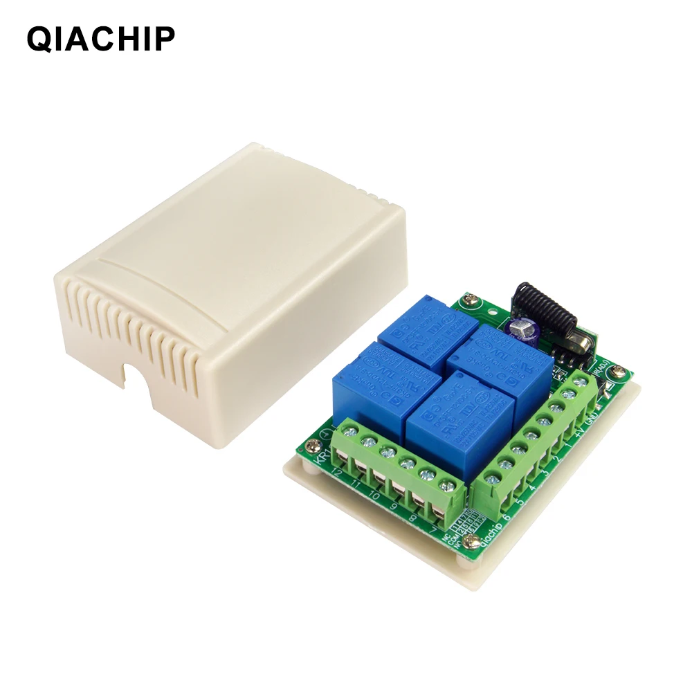 rf 433MHz Universal Wireless Remote Switch DC12V 4CH RF Relay And Transmitters For Garage/LED/Home Appliance Control
rf 433MHz Universal Wireless Remote Switch DC12V 4CH RF Relay And Transmitters For Garage/LED/Home Appliance Control