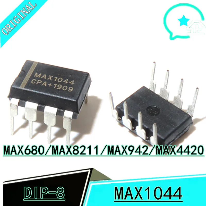 5PCS MAX1044EPA MAX1044 DIP MAX1044CPA DIP-8 MAX680EPA MAX680 MAX8211CPA MAX8211 MAX942CPA MAX942 MAX4420CPA MAX4420EPA MAX4420
5PCS MAX1044EPA MAX1044 DIP MAX1044CPA DIP-8 MAX680EPA MAX680 MAX8211CPA MAX8211 MAX942CPA MAX942 MAX4420CPA MAX4420EPA MAX4420