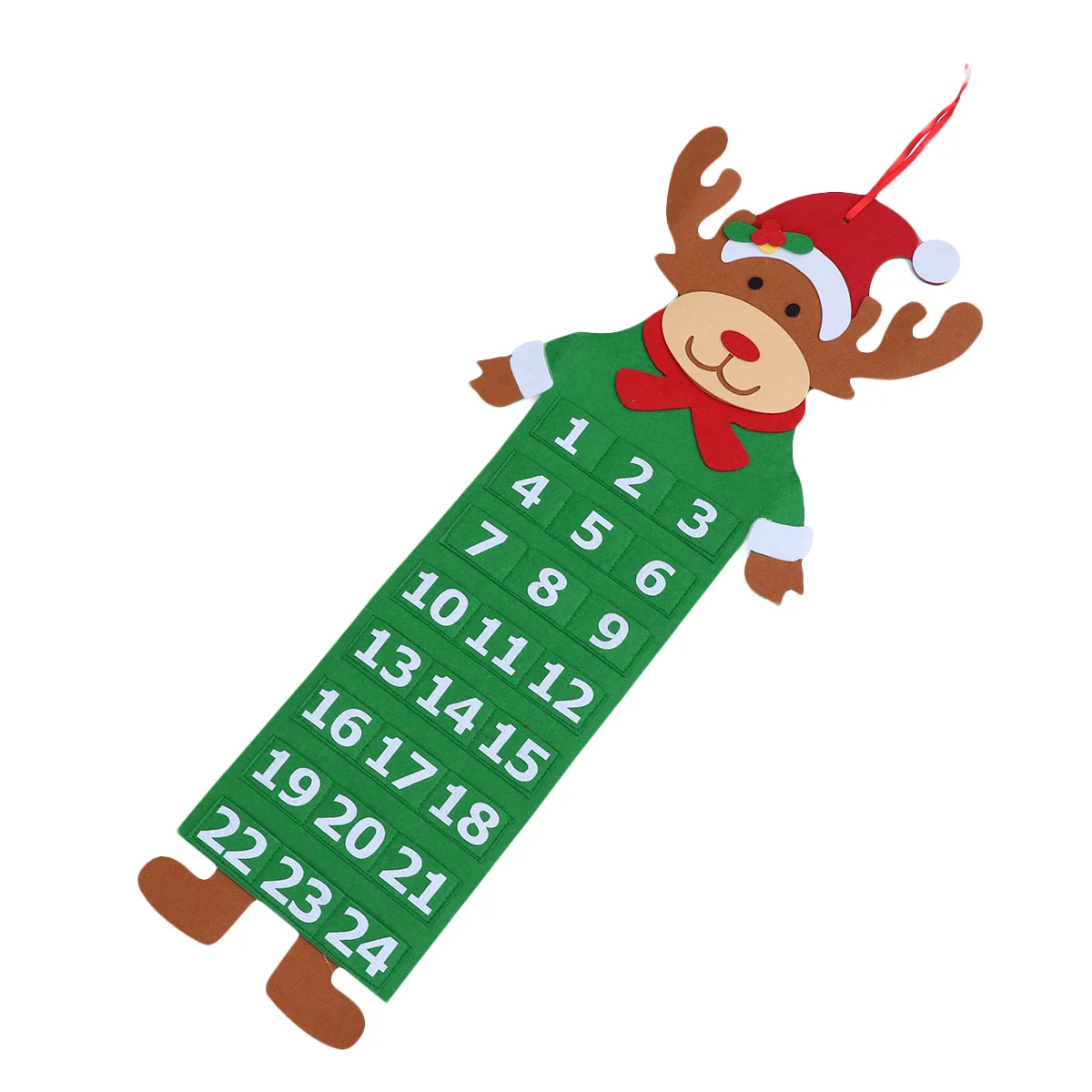 Christmas Countdown Calendar Felt Advent Calendar 24 Days Countdown to Xmas DIY Wall Door Hanging Gift with Pockets for Kids
Christmas Countdown Calendar Felt Advent Calendar 24 Days Countdown to Xmas DIY Wall Door Hanging Gift with Pockets for Kids