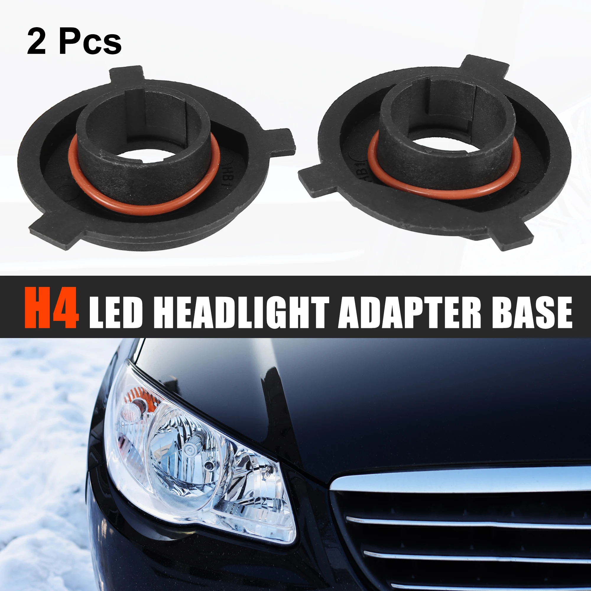 X Autohaux, 2 шт., H4, адаптер для фары, базовые розетки лампы, держатель, универсальный для автомобиля, черный
X Autohaux, 2 шт., H4, адаптер для фары, базовые розетки лампы, держатель, универсальный для автомобиля, черный