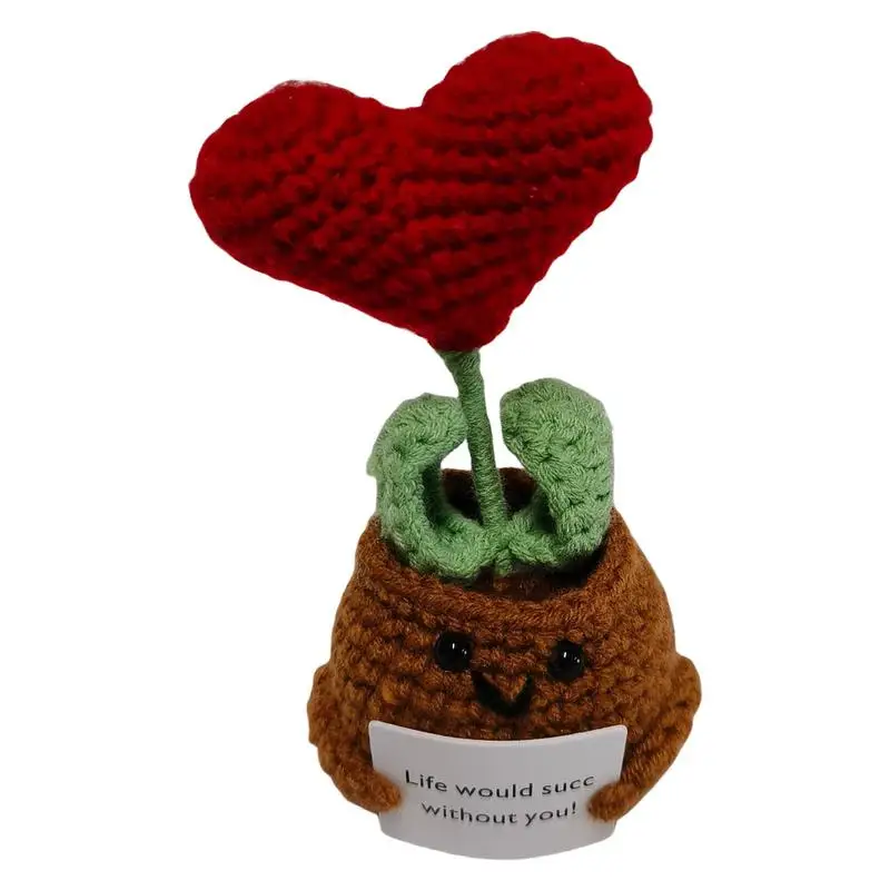Knitting Doll Gift Mini Knitted Pickle Doll With Positive Card Funny Crochet Doll Inspirational Gifts For Boys Children Kids
Knitting Doll Gift Mini Knitted Pickle Doll With Positive Card Funny Crochet Doll Inspirational Gifts For Boys Children Kids