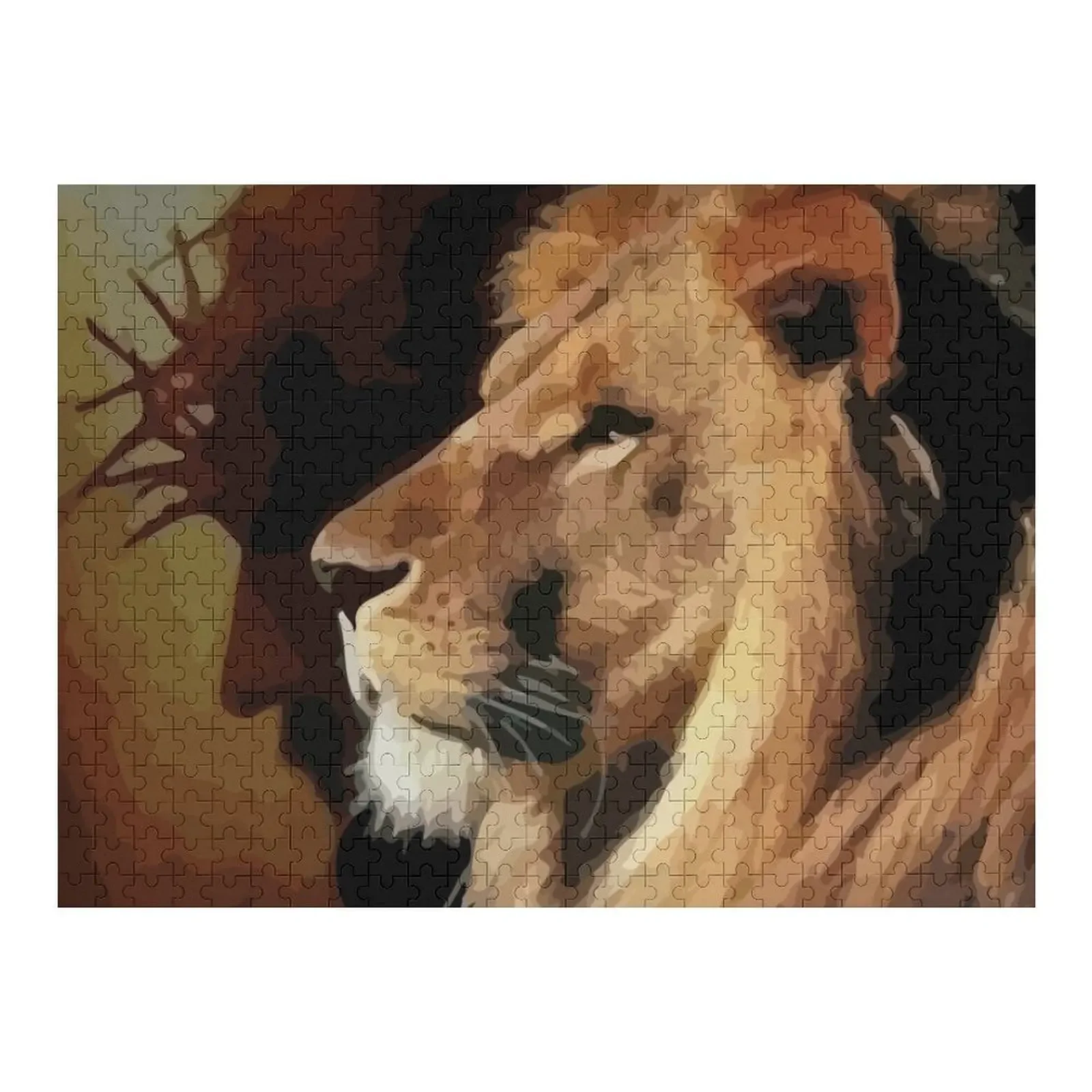 Lion of Judah Art Jigsaw Puzzle Custom Wood Custom With Photo Personalized Wooden Name Wood Animals Puzzle
Lion of Judah Art Jigsaw Puzzle Custom Wood Custom With Photo Personalized Wooden Name Wood Animals Puzzle