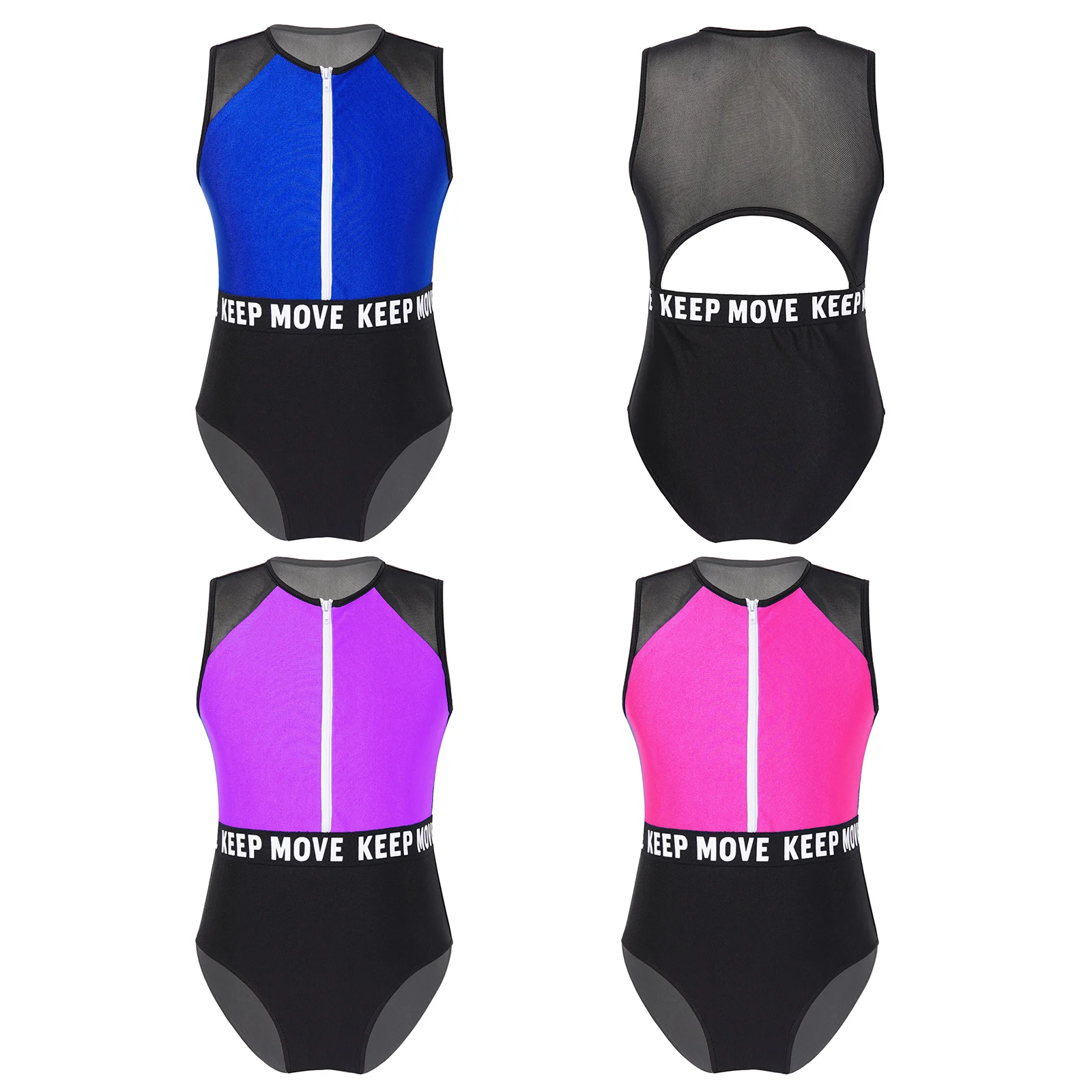 Girls Ballet Leotard New Kids Sleeveless Sheer Mesh Patchwork Bodysuit Dancewear Bodysuit Yoga Gymnastics Workout Sport Costume
Girls Ballet Leotard New Kids Sleeveless Sheer Mesh Patchwork Bodysuit Dancewear Bodysuit Yoga Gymnastics Workout Sport Costume