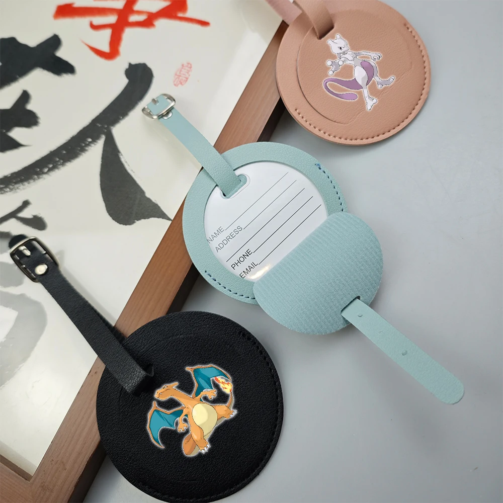 Pokemon Anime Round PU Material Luggage Tag Pikachu Charizard Squirtle Travel Suitcase Airplane Baggage Checking Portable Tag
Pokemon Anime Round PU Material Luggage Tag Pikachu Charizard Squirtle Travel Suitcase Airplane Baggage Checking Portable Tag