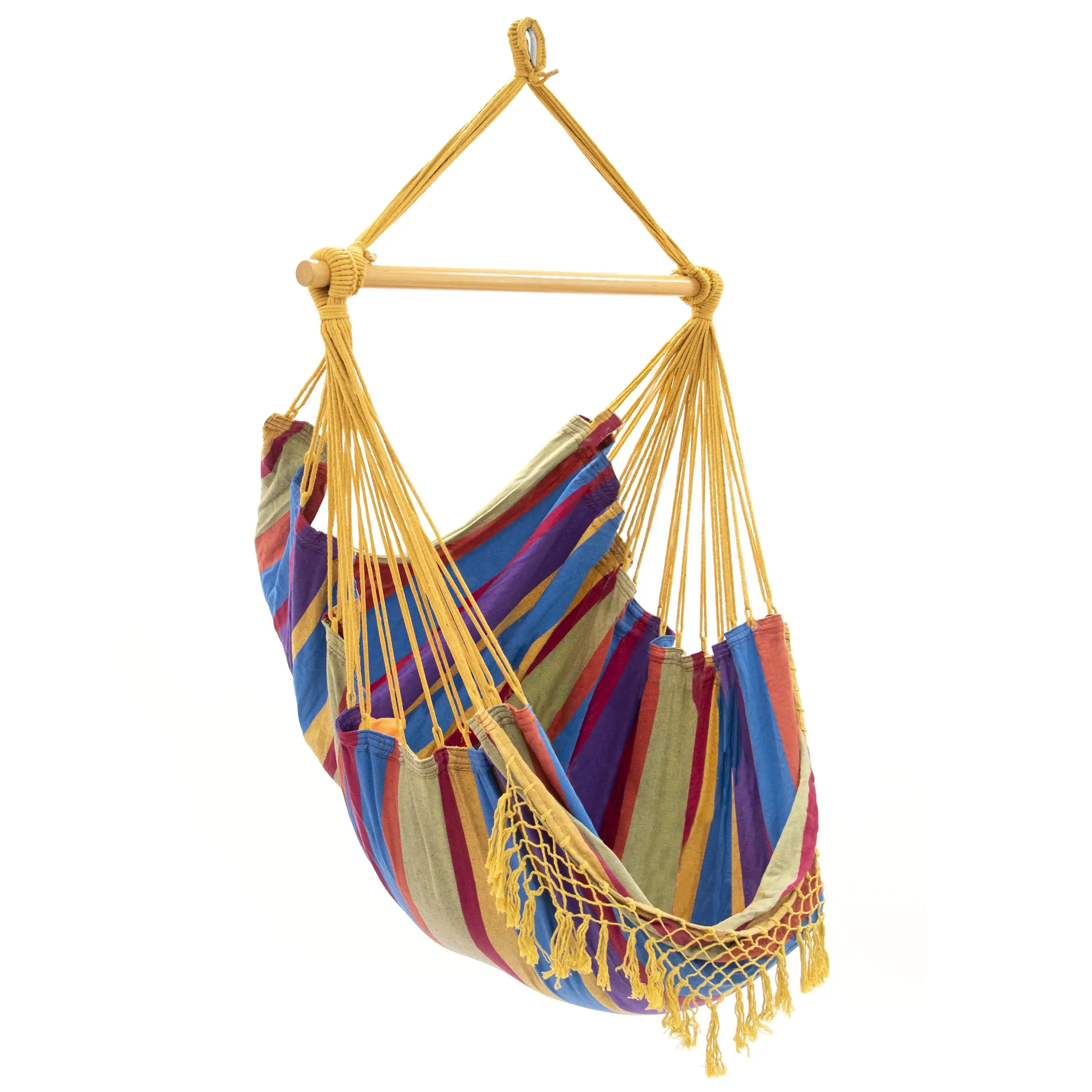 Brazilian Hammock Hanging Swing Chair Indoor Outdoor for Living Room, Garden, Balcony (Tropical)
Brazilian Hammock Hanging Swing Chair Indoor Outdoor for Living Room, Garden, Balcony (Tropical)