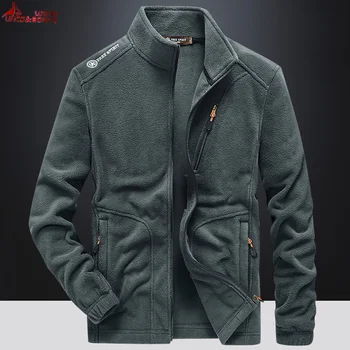 Uniforme de Beisebol Masculino: Nova Tendência da Moda Primavera 2023 7 Winter Jacket Men Tactical softshell Fleece Hiking Jacket Streetwear Tourism Mountain Army Military jacket Coats men clothing