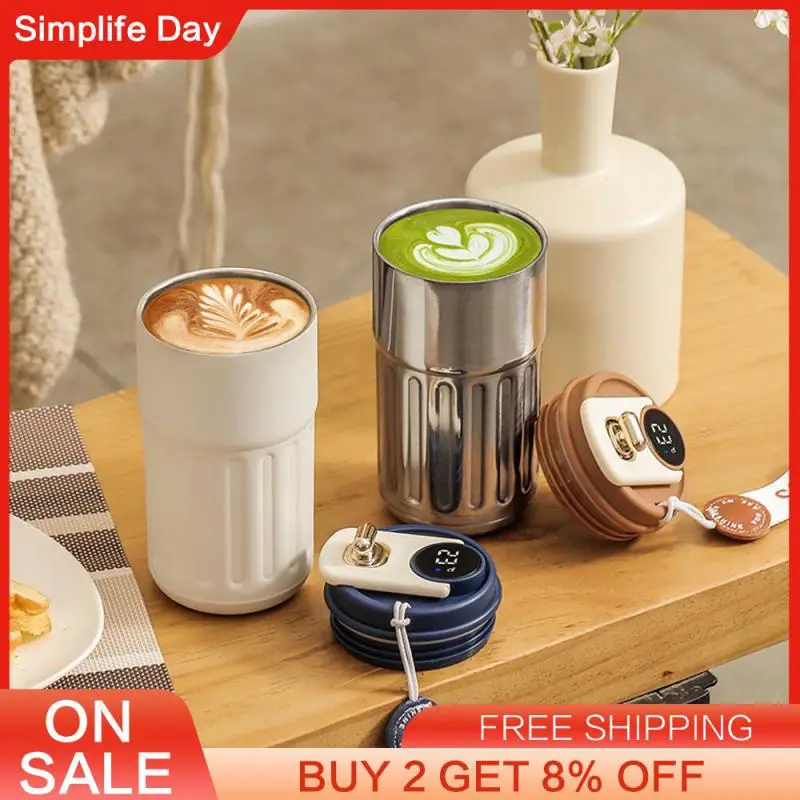 Fashionable Drinking Cup Portable Carrying Rope Leak Proof Thermos Cup Heat Resistant Cute Thermos Cup Very Fashionable Lovely
Fashionable Drinking Cup Portable Carrying Rope Leak Proof Thermos Cup Heat Resistant Cute Thermos Cup Very Fashionable Lovely