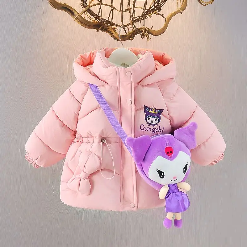 2023 Winter Kids Cotton Padding Clothes Kawaii Anime Kuromi Girl Hooded Padded Jacket Korean Children's Clothing Outerwear Gift
2023 Winter Kids Cotton Padding Clothes Kawaii Anime Kuromi Girl Hooded Padded Jacket Korean Children's Clothing Outerwear Gift