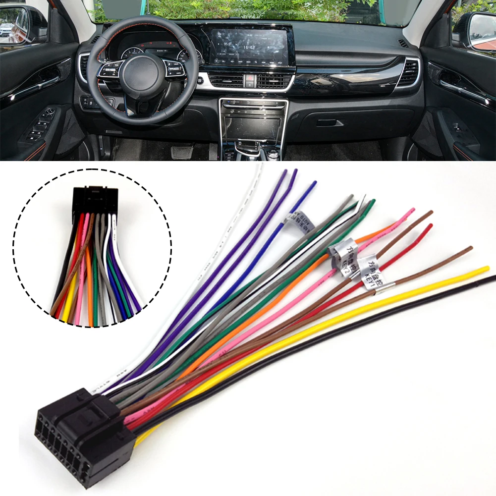 16pin Car Radio Audio Power Cord Car Radio Multimedia Video Player Harness 2024 Hot Sale Brand New And High Quality Discount
16pin Car Radio Audio Power Cord Car Radio Multimedia Video Player Harness 2024 Hot Sale Brand New And High Quality Discount