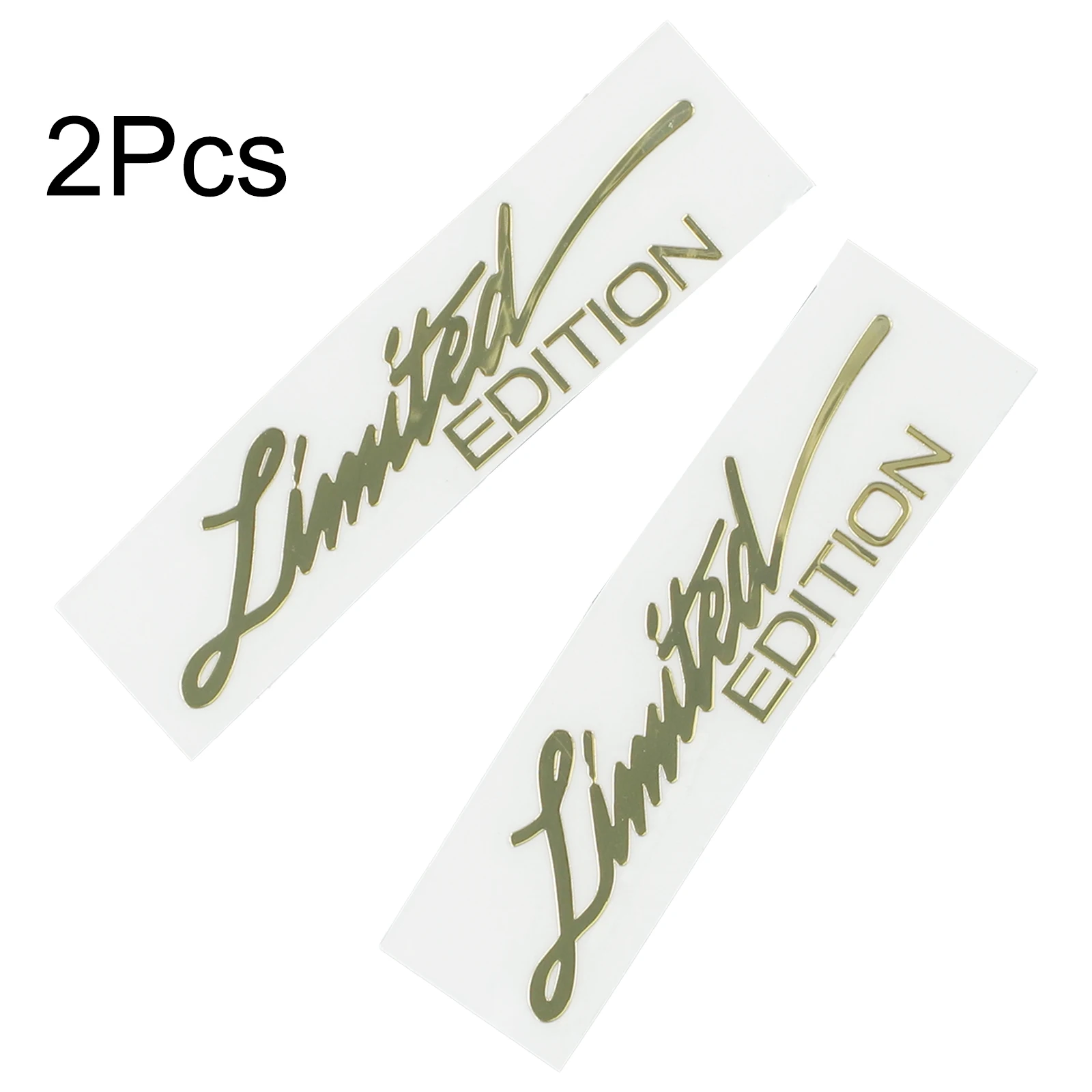 2x 3D Universal Gold Emblem Badge Metal Sticker DIY Limited Edition Logo Decal Car Accessories Install Everywhere 1.8X7.5cm
2x 3D Universal Gold Emblem Badge Metal Sticker DIY Limited Edition Logo Decal Car Accessories Install Everywhere 1.8X7.5cm