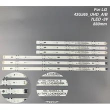 

LED Backlight strip(3) for LG 43UK6400 43uk6090 43UK6200 43UK6300 43UJ6050 43UJ6300 43LJ614V 43LJ5500 43LJ510V 43LJ541V 43LJ5150