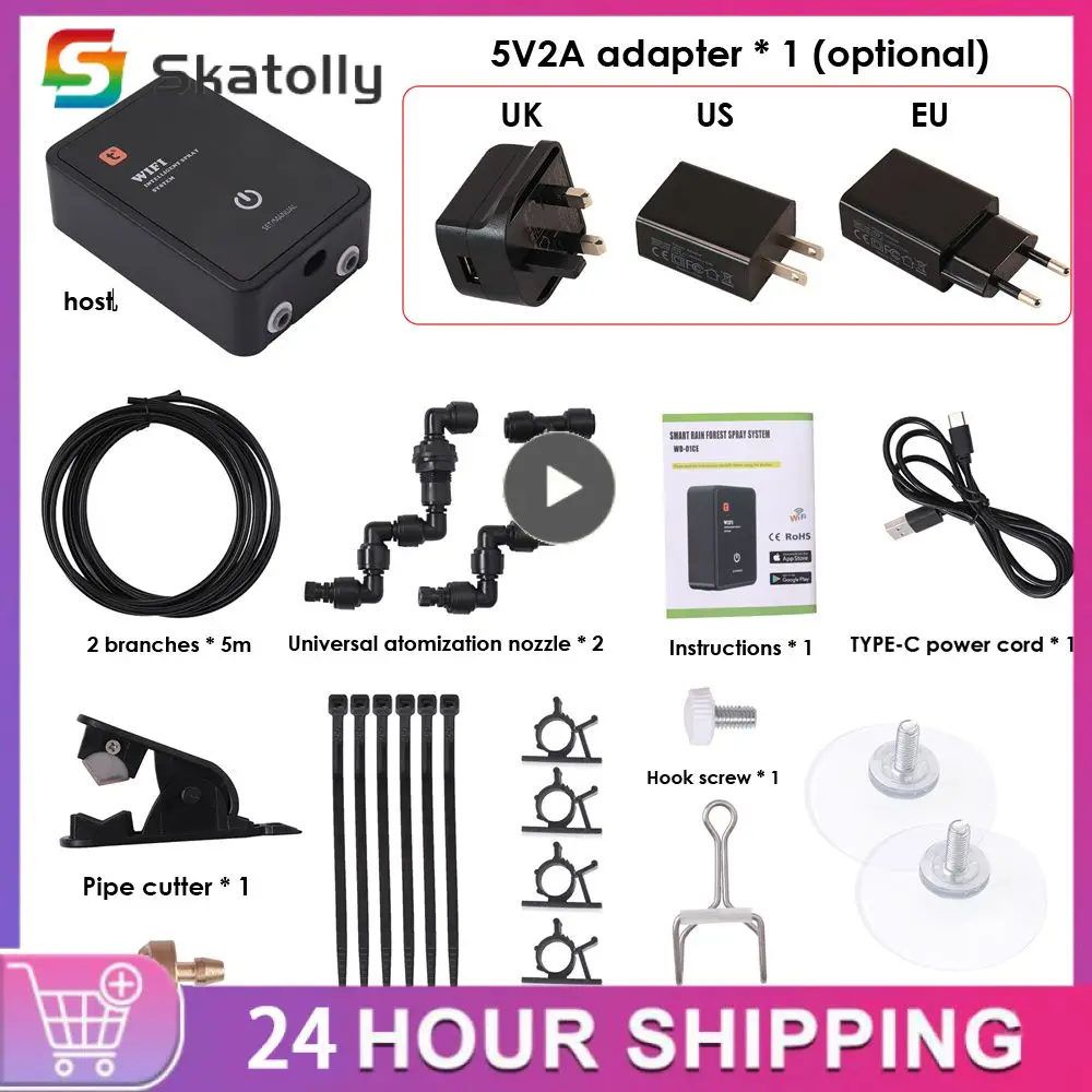 Four Eva Shock Absorbers Easy To Install Irrigation Timer Intelligent Easy To Operate Reptile Spray Humidifier Automatic Timing
Four Eva Shock Absorbers Easy To Install Irrigation Timer Intelligent Easy To Operate Reptile Spray Humidifier Automatic Timing