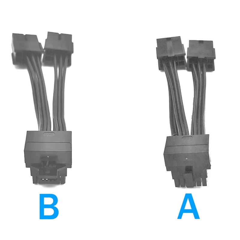 

Адаптер питания RTX4090 RTX4080 12VHPWR Удлинительный кабель 12 + 4 кабель для видеокарты 2X8pin кабель адаптера