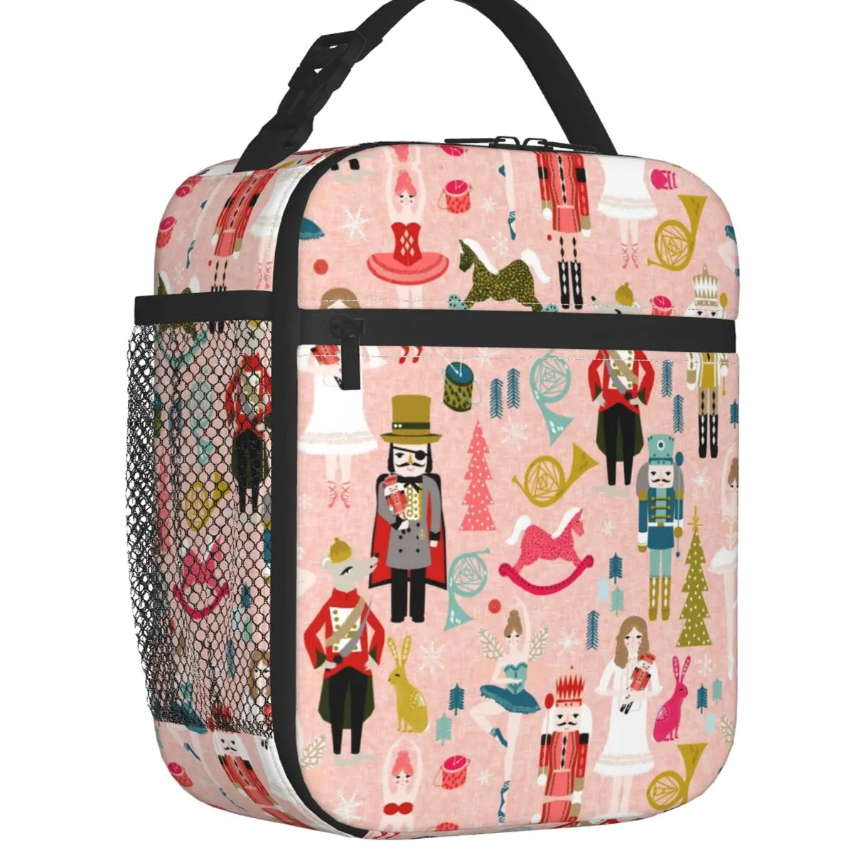 Nutcracker Ballet Dancer Thermal Insulated Lunch Bag Women Resuable Lunch Tote for Outdoor Camping Travel Multifunction Food Box
Nutcracker Ballet Dancer Thermal Insulated Lunch Bag Women Resuable Lunch Tote for Outdoor Camping Travel Multifunction Food Box