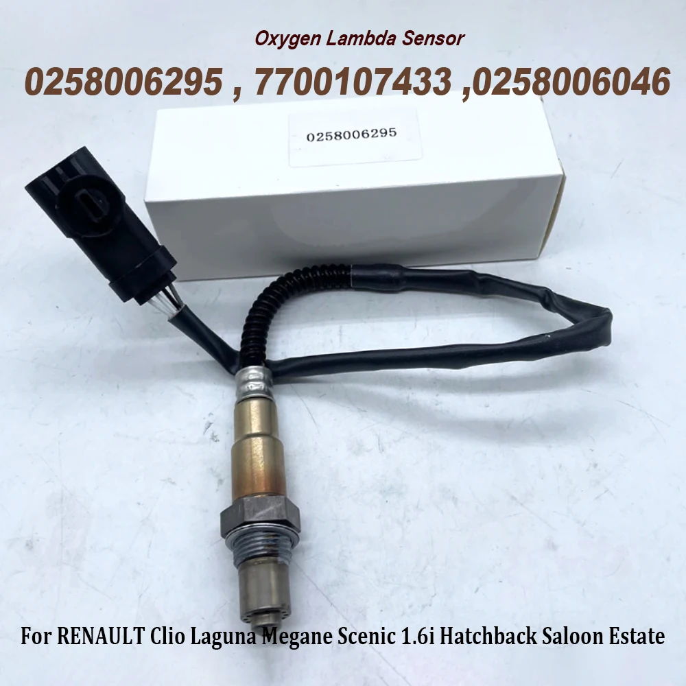 0258006295 7700107433 0258006046 O2 кислородный лямбда-датчик для RENAULT Clio Laguna Megane Scenic 1.6i хэтчбек седан Estate
0258006295 7700107433 0258006046 O2 кислородный лямбда-датчик для RENAULT Clio Laguna Megane Scenic 1.6i хэтчбек седан Estate