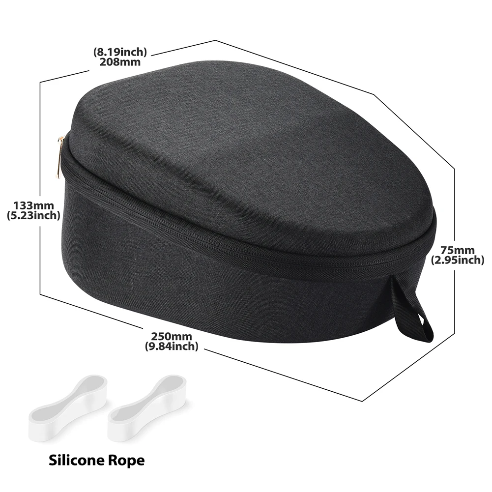 EVA Travel Protective Case Shockproof Headphones Case Anti-scratch Splashproof for Sony PlayStation PULSE Elite Wireless Headset EVA Travel Protective Case Shockproof Headphones Case Anti-scratch Splashproof for Sony PlayStation PULSE Elite Wireless Headset