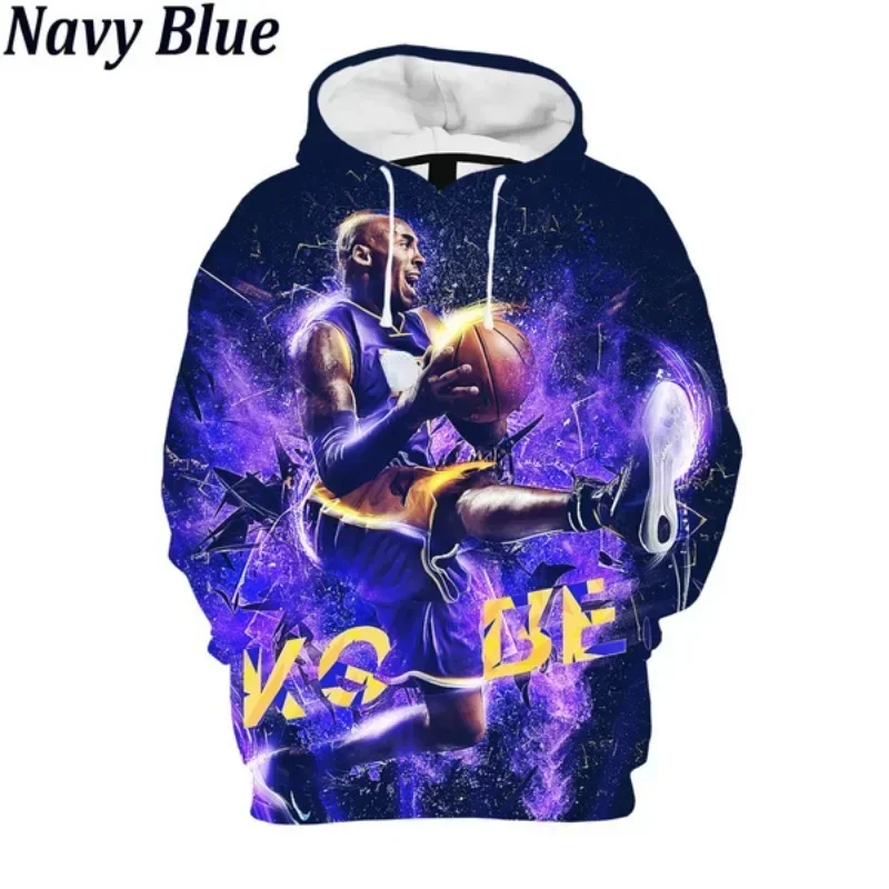 

Kobe Trend Latest Style Basketball Star 3D Printing Hoodie Men and Women Style Short-sleeved hoodies Cosplay Men's Clothing