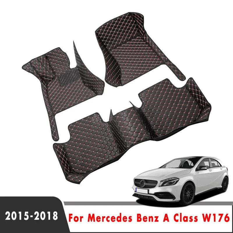 LHD Car Floor Mats For Mercedes Benz A Class W176 2018 2017 2016 2015 Auto Carpets Custom Waterproof Covers Decoration Products
LHD Car Floor Mats For Mercedes Benz A Class W176 2018 2017 2016 2015 Auto Carpets Custom Waterproof Covers Decoration Products