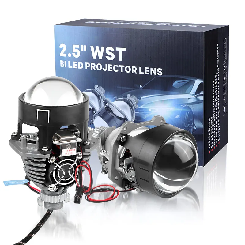 2.5 inch Car Headlight Bi LED Projector Lens H4 H7 9005 9006 Hi-Lo Beam Fog Light High Clear HD Glass For Motorcycle Retrofit
2.5 inch Car Headlight Bi LED Projector Lens H4 H7 9005 9006 Hi-Lo Beam Fog Light High Clear HD Glass For Motorcycle Retrofit