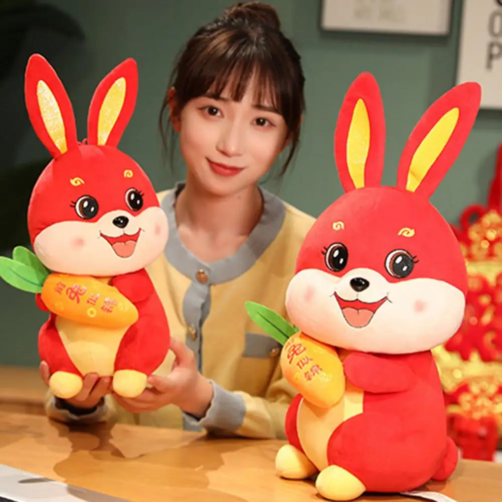 Stylish Adorable Plushies Zodiac Rabbit Stuffed Animal Doll Toys Christmas Gift Plush Doll Pillow 2023 Year Mascot Doll
Stylish Adorable Plushies Zodiac Rabbit Stuffed Animal Doll Toys Christmas Gift Plush Doll Pillow 2023 Year Mascot Doll