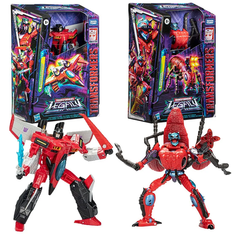 Hasbro Transformers Generations Legacy Voyager Evolution Predacon Inferno Armada Universe Starscream Action Figures Model Toy
Hasbro Transformers Generations Legacy Voyager Evolution Predacon Inferno Armada Universe Starscream Action Figures Model Toy