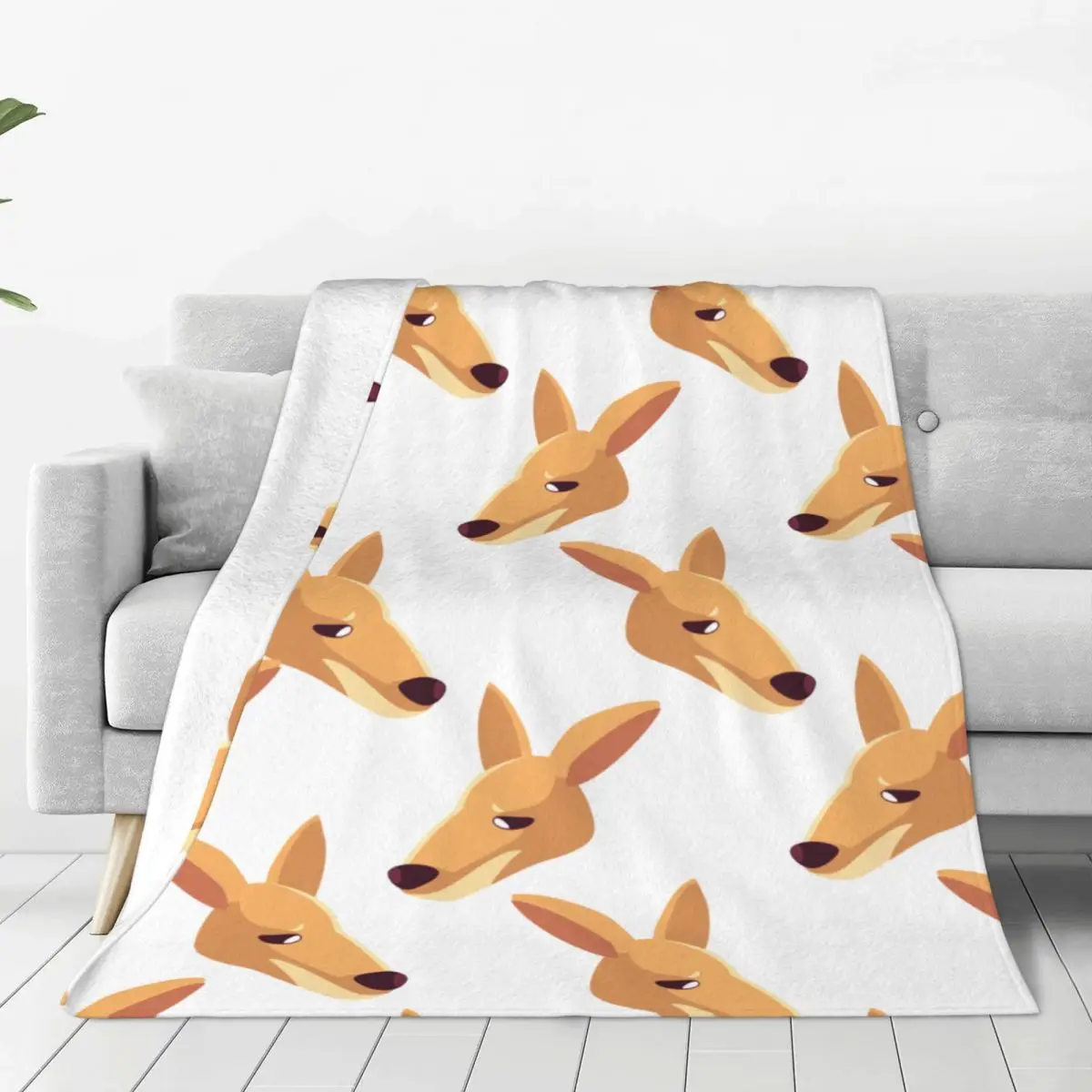 Australian Cartoon Kangaroo Blankets Fleece Textile Decor Wild Animal Multi-function Warm Throw Blanket for Sofa Couch Bedspread
Australian Cartoon Kangaroo Blankets Fleece Textile Decor Wild Animal Multi-function Warm Throw Blanket for Sofa Couch Bedspread