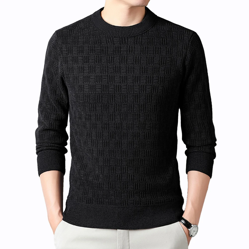 4) Stay Cozy with Men's Thicken O Neck Sweater Pullovers Long Sleeve Knit Top Warm Fleece Jumper Black Gray Coffee Blue
4) Stay Cozy with Men's Thicken O Neck Sweater Pullovers Long Sleeve Knit Top Warm Fleece Jumper Black Gray Coffee Blue