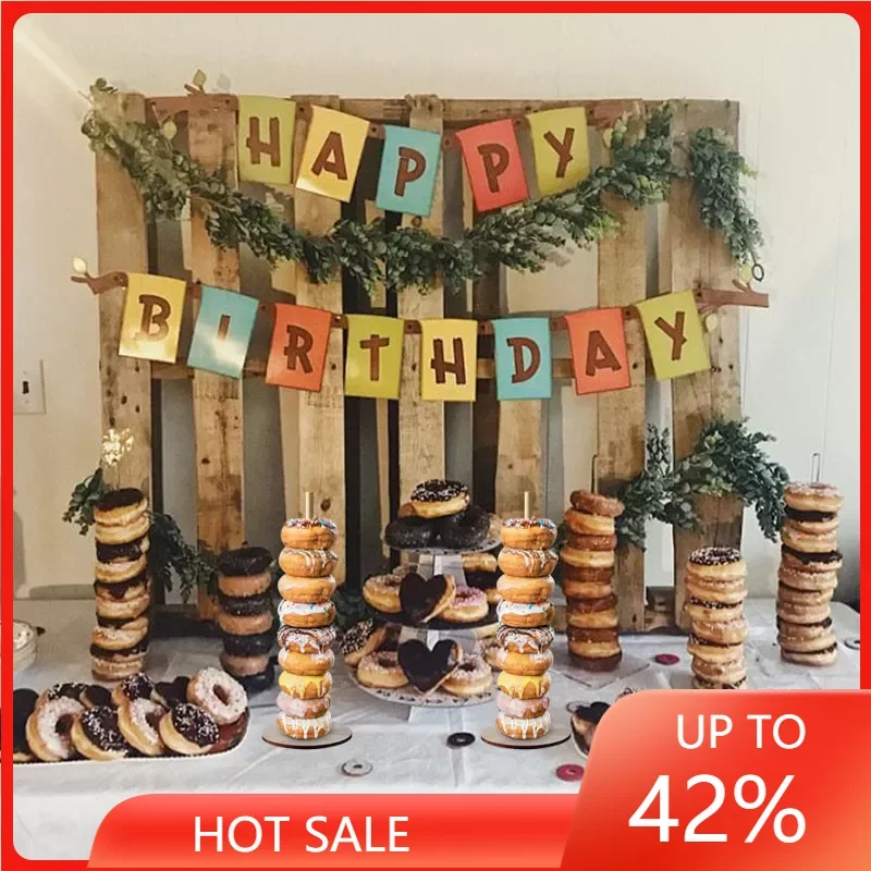 Donuts Wall Wooden Holds for Wedding Decoration, Dessert Stand, Doughnut Table Holder, Kids Birthday Party Supplies, Baby Shower
Donuts Wall Wooden Holds for Wedding Decoration, Dessert Stand, Doughnut Table Holder, Kids Birthday Party Supplies, Baby Shower