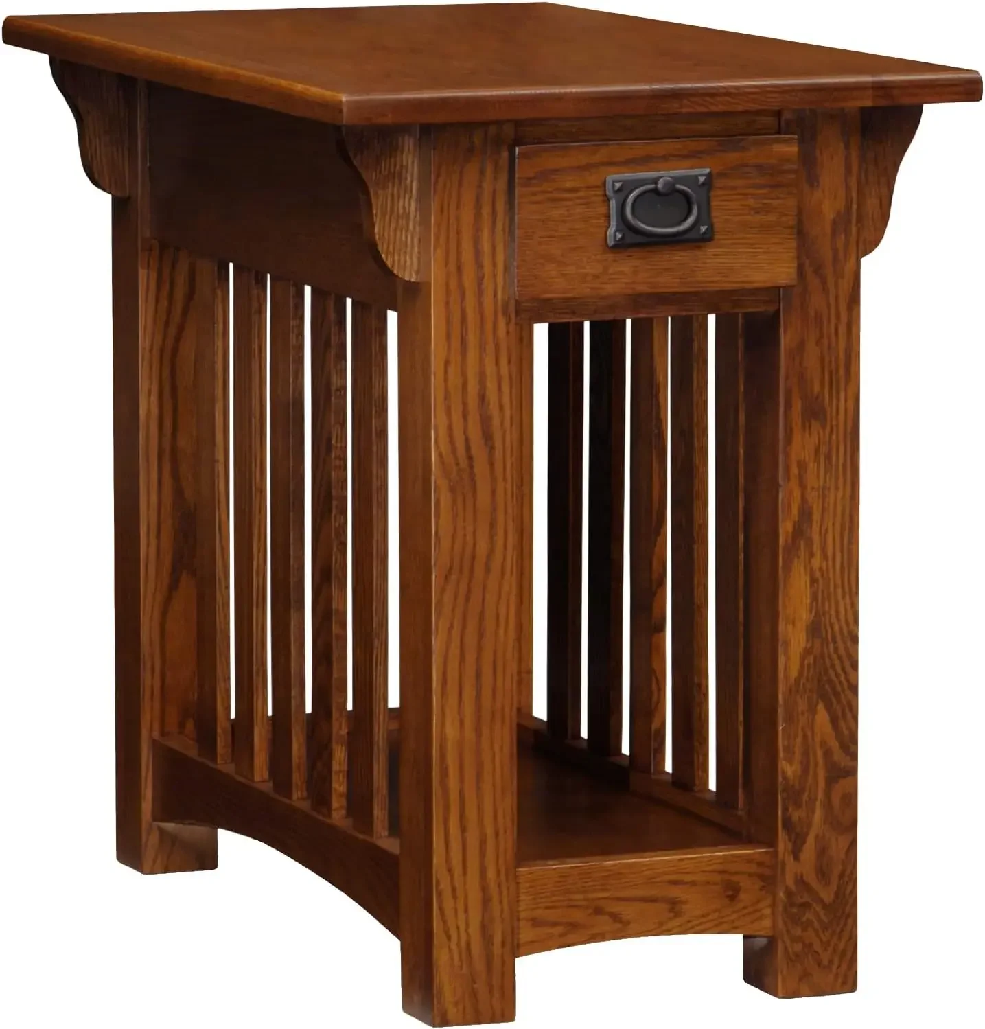 Mission Impeccable One Drawer Side Table with Shelf, Furniture, Medium Oak, Russet
Mission Impeccable One Drawer Side Table with Shelf, Furniture, Medium Oak, Russet