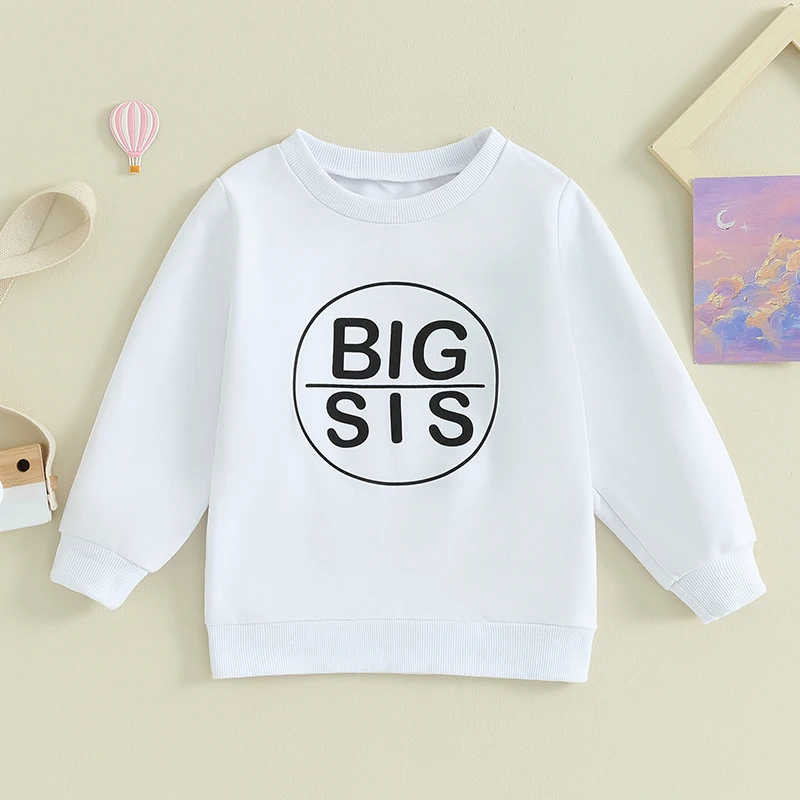 Kids Baby Girl Sweatshirt Letter Print Long Sleeve Pullovers Autumn Tops for Toddler Cute Fall Clothes
Kids Baby Girl Sweatshirt Letter Print Long Sleeve Pullovers Autumn Tops for Toddler Cute Fall Clothes