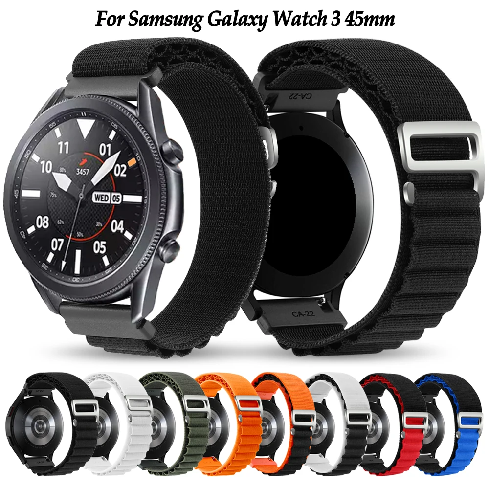 

Nylon Strap For Samsung Galaxy Watch 3 45mm Band Bracelet For Samsung Gear S3 Frontier Smartwatch Wristband Watchband 22mm