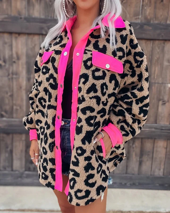 RDMQ 2023 Fashion Leopard Teddy Coats Winterwear Casual Cow Print Cheetah Baby Coat Mom Jacket
RDMQ 2023 Fashion Leopard Teddy Coats Winterwear Casual Cow Print Cheetah Baby Coat Mom Jacket