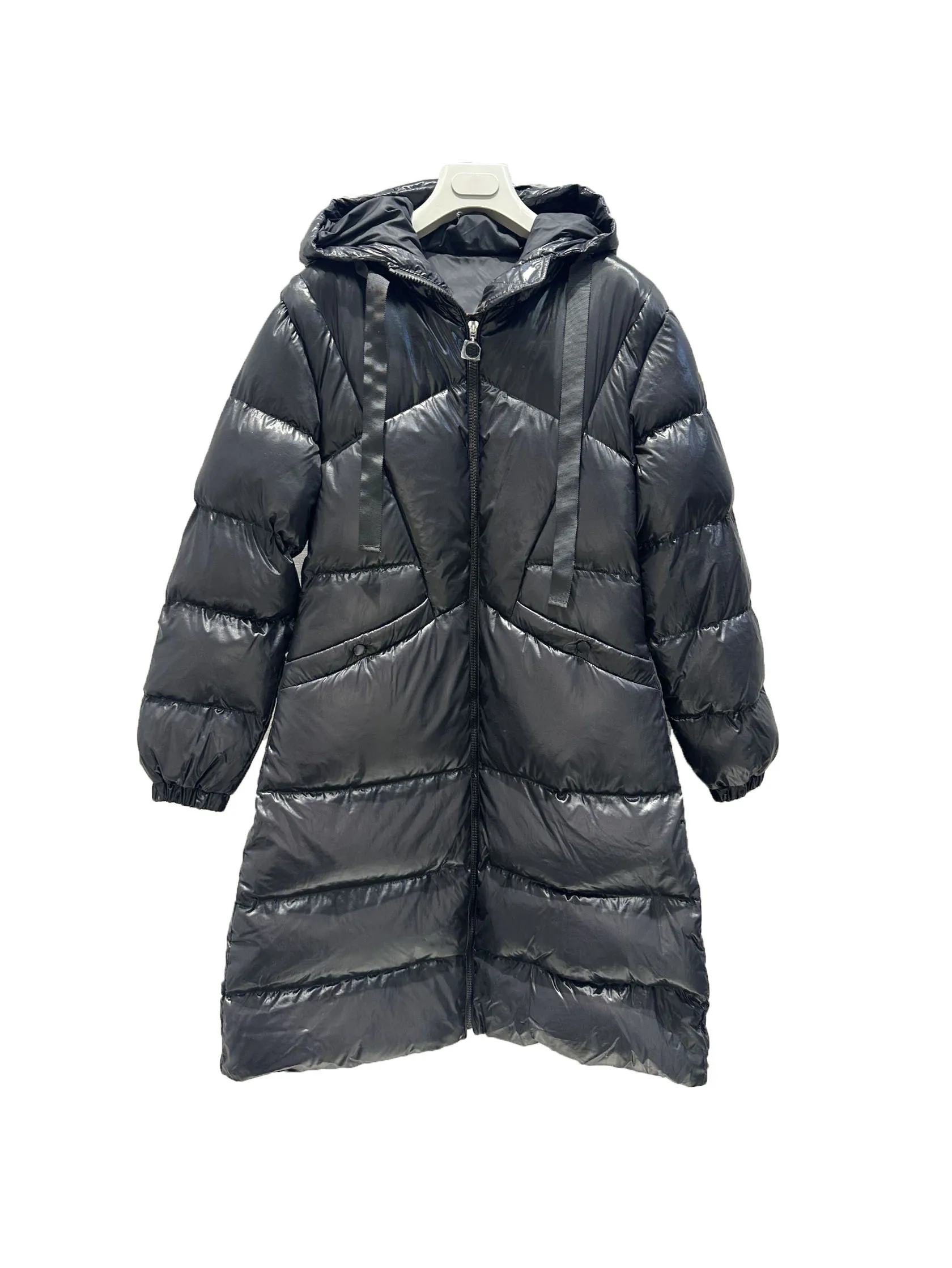 Down jacket hooded long section Slim version of solid color waist design warm and comfortable 2023 winter new 1207
Down jacket hooded long section Slim version of solid color waist design warm and comfortable 2023 winter new 1207