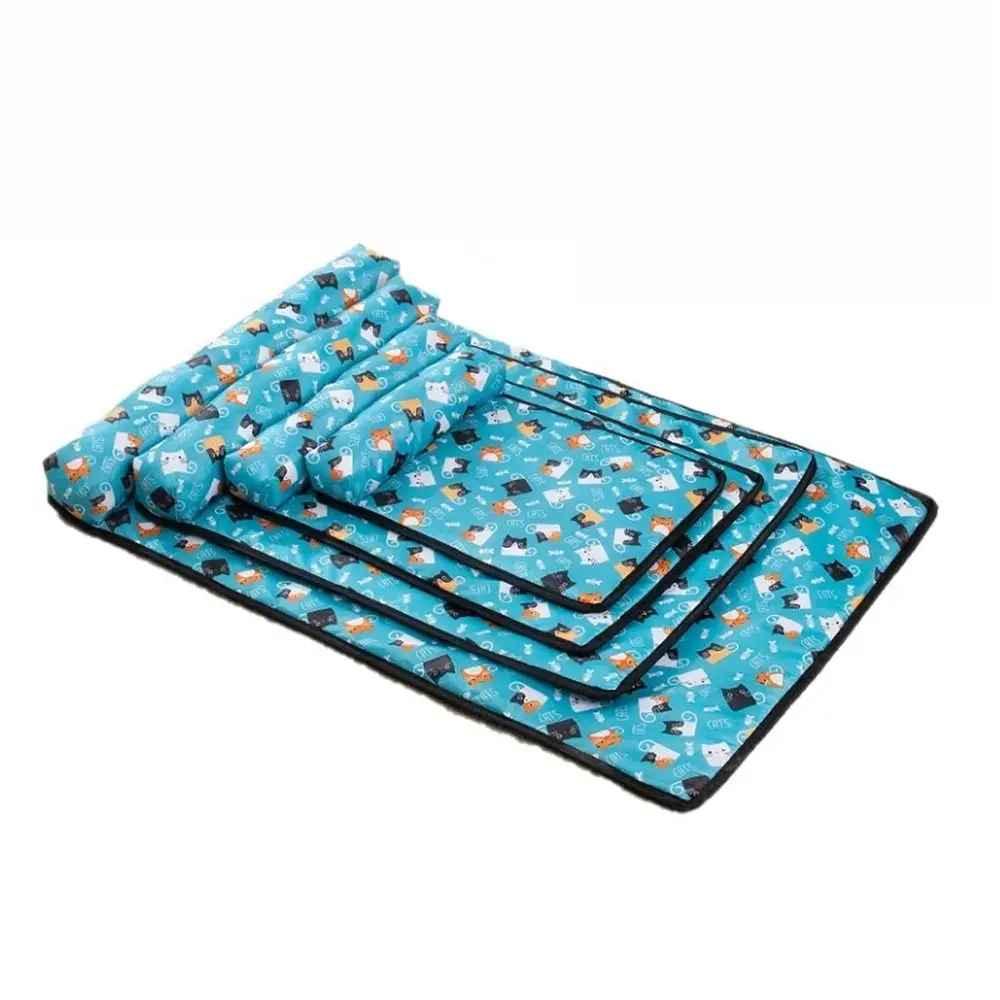 Foldable Ice Silk Dogs Mat Pad Waterproof Pet Supplies Pet Cat Cooling Mat Anti-slip 4 Size Dog Crate Sleep Bed Outdoor
Foldable Ice Silk Dogs Mat Pad Waterproof Pet Supplies Pet Cat Cooling Mat Anti-slip 4 Size Dog Crate Sleep Bed Outdoor