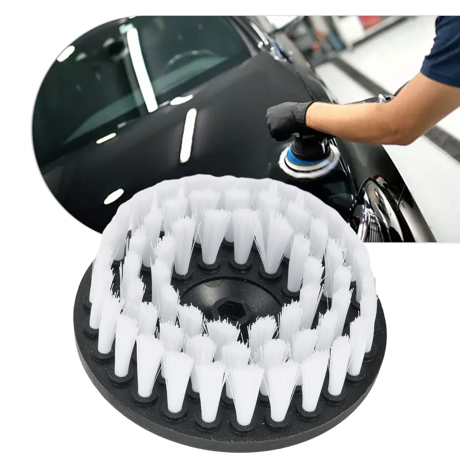 5in Soft Drill Polishing Brush For Car Home Cleaning Wheel Hub Carpet Leather Power Scrubber Tools Electric Drill Soft Brush
5in Soft Drill Polishing Brush For Car Home Cleaning Wheel Hub Carpet Leather Power Scrubber Tools Electric Drill Soft Brush