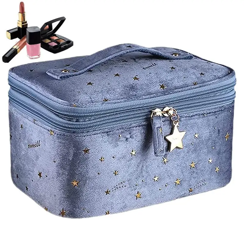 Makeup Bag For Travel Large Capacity Makeup Cosmetic Bag Portable Toiletry Bag Organizer For Makeup Brushes Lip Gloss Foundation
Makeup Bag For Travel Large Capacity Makeup Cosmetic Bag Portable Toiletry Bag Organizer For Makeup Brushes Lip Gloss Foundation