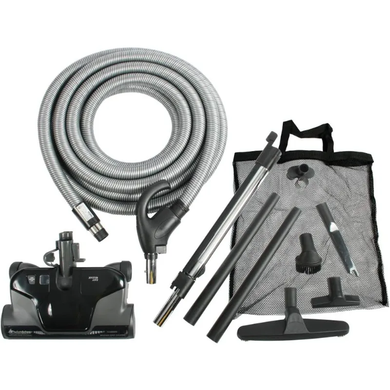 Cen-Tec Systems 94071 Premium Total Control Central Vacuum Electric Powerhead Package with 30 Foot, Direct Connect Hose, Black 
Cen-Tec Systems 94071 Premium Total Control Central Vacuum Electric Powerhead Package with 30 Foot, Direct Connect Hose, Black