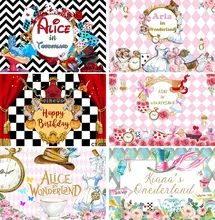 Girl Baby Shower Photo Backgrounds Alice In Wonderland Birthday Party Backdrop Photography Studio Props Cake Table Decor
Girl Baby Shower Photo Backgrounds Alice In Wonderland Birthday Party Backdrop Photography Studio Props Cake Table Decor