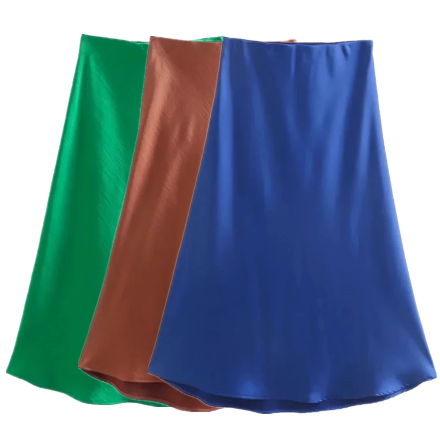 Maxdutti 2023 Ins Blogger Fashion Colorful Solid High Wasit Elastic Wasit A-line Midi Skirts Women England Simple Elegant Skirt
Maxdutti 2023 Ins Blogger Fashion Colorful Solid High Wasit Elastic Wasit A-line Midi Skirts Women England Simple Elegant Skirt