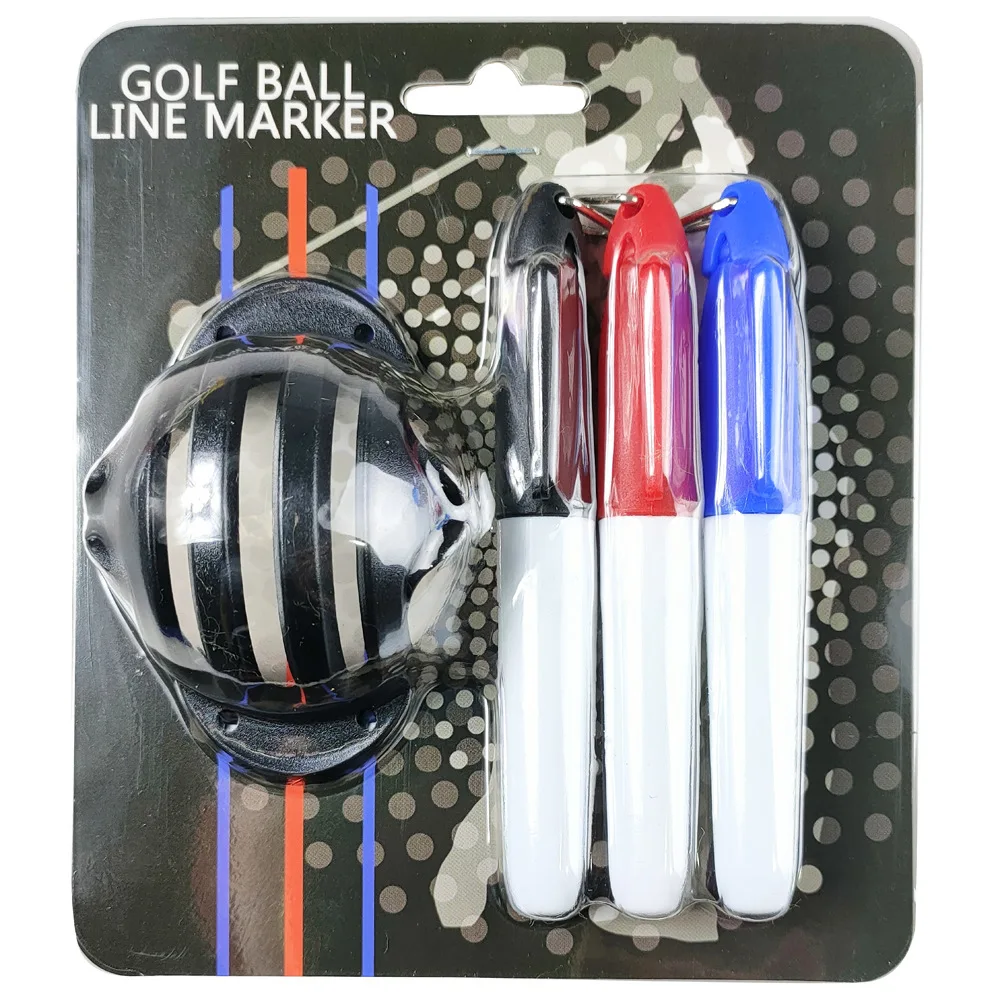 1Set Golf Ball Line Marker Tool Triple Track Template Alignment Marks Tool +3Pen with Blister Box Golf Gift
1Set Golf Ball Line Marker Tool Triple Track Template Alignment Marks Tool +3Pen with Blister Box Golf Gift