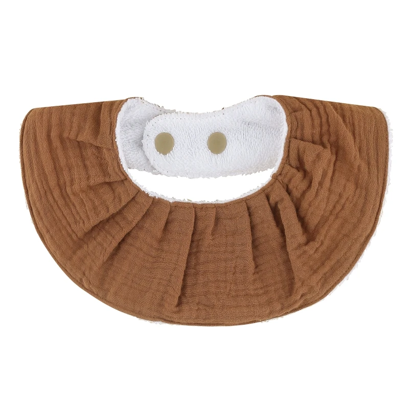 127D Baby Muslin Cotton Bibs Feeding Burp Cloth Adjustable Button Bandana Scarf Bibs for Newborn Infants Boys Girls Gift
127D Baby Muslin Cotton Bibs Feeding Burp Cloth Adjustable Button Bandana Scarf Bibs for Newborn Infants Boys Girls Gift