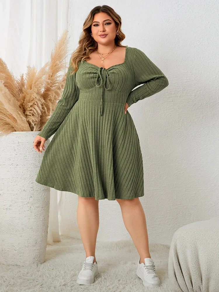 Womens Dresses Elegant and Pretty Solid Color Square Neck Long Sleeved Lace Up Vestido Party Dress Dresses on Offer Liquidation
Womens Dresses Elegant and Pretty Solid Color Square Neck Long Sleeved Lace Up Vestido Party Dress Dresses on Offer Liquidation
