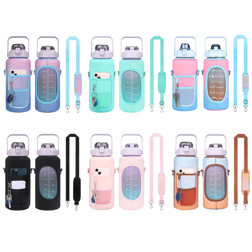 2L Water Bottle Bag Pouch Holder With Adjustable Shoulder Strap Sleeve Bottles Accessories For Men/Women Hiking
2L Water Bottle Bag Pouch Holder With Adjustable Shoulder Strap Sleeve Bottles Accessories For Men/Women Hiking