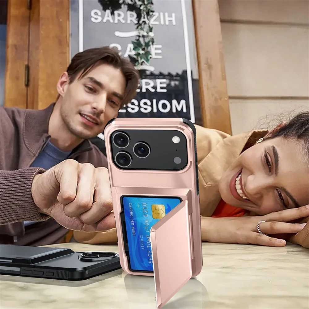 Titan Guard Wallet Phone Case with Hidden Card Holder | Shockproof Protective Case Titan Guard Wallet Phone Case with Hidden Card Holder | Shockproof Protective Case