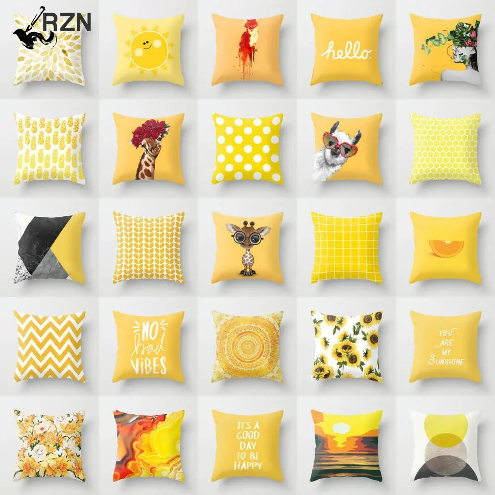 45cmx45cm Geometric Yellow Love Giraffe Pillowcase Decorative Cushion for Car Sofa Home Decoration Wholesale
45cmx45cm Geometric Yellow Love Giraffe Pillowcase Decorative Cushion for Car Sofa Home Decoration Wholesale