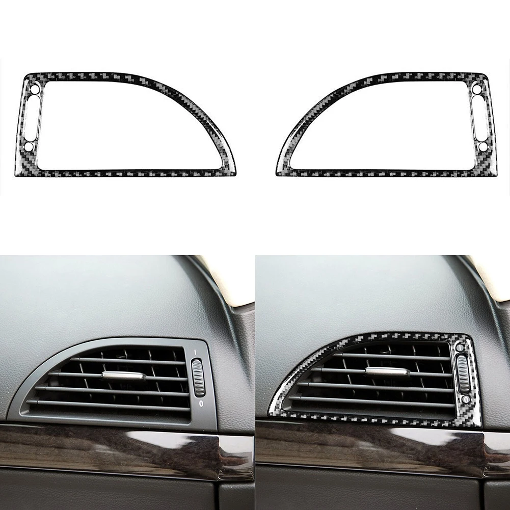 2pcs Carbon Fiber Car Dashboard Air Vent Trim Sticker Interior Moulding Decal For BMW 6 Series E63 E64 650i 645Ci M6 2004-10
2pcs Carbon Fiber Car Dashboard Air Vent Trim Sticker Interior Moulding Decal For BMW 6 Series E63 E64 650i 645Ci M6 2004-10