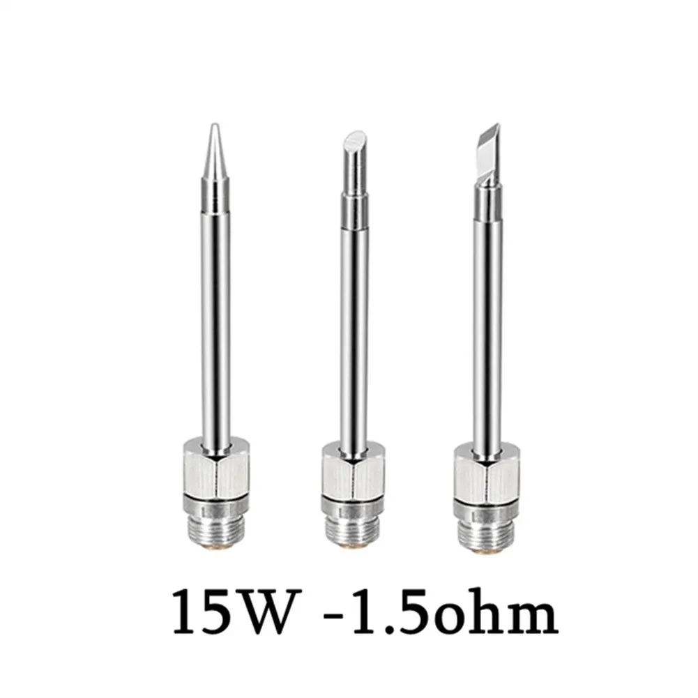 3Pcs USB Electric Soldering Iron Tips 15w 2in 510 Interface Welding Iron Tip Kit B/C/K Head Rework Repair Tools
3Pcs USB Electric Soldering Iron Tips 15w 2in 510 Interface Welding Iron Tip Kit B/C/K Head Rework Repair Tools