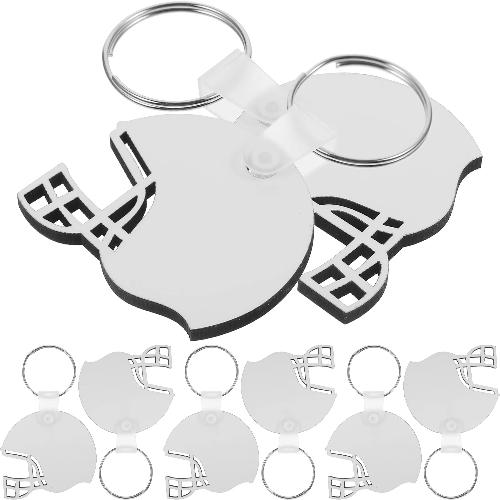 40 Pcs Heat Transfer Pendant Sublimation Blanks Handicraft Keychain Keychains Football Portable Fiberboard Multi-function
40 Pcs Heat Transfer Pendant Sublimation Blanks Handicraft Keychain Keychains Football Portable Fiberboard Multi-function