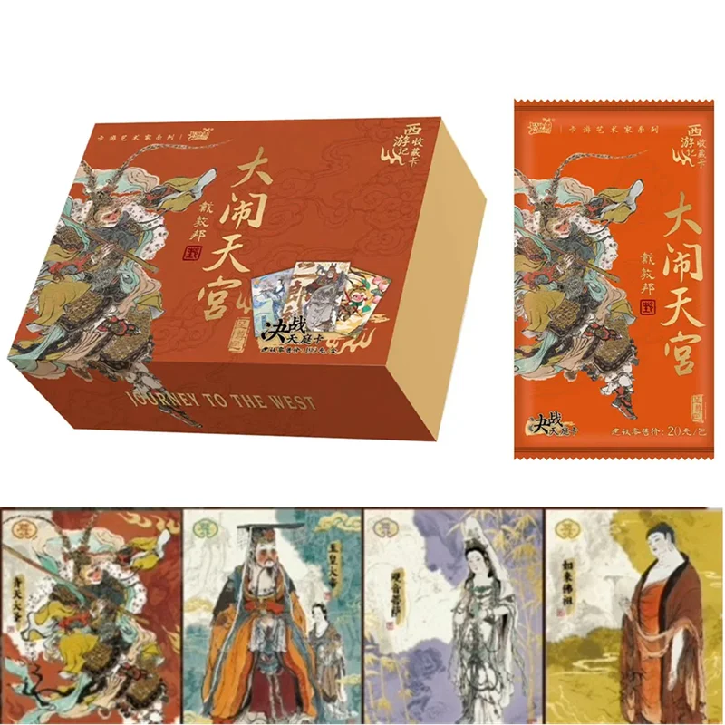 

New KAYOU Journey To The West Card Showdown in Heaven Card Supreme Pack Genuine Cultural and Creative Character Collection Card