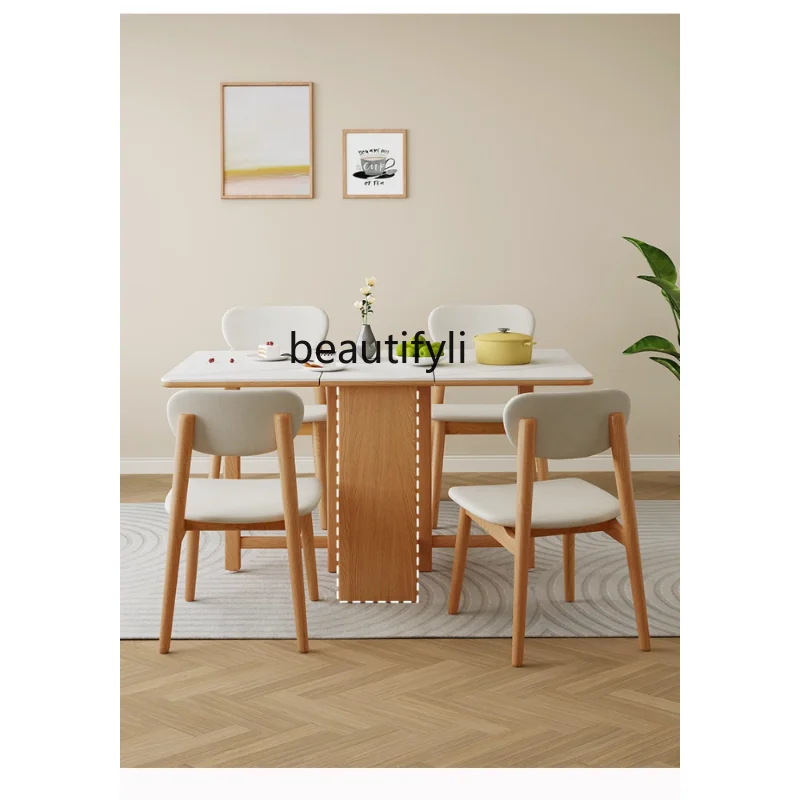 Solid Wood Stone Plate Dining Table and Chair Restaurant Oak Dining Table Small Apartment Eight-Immortal Table Foldable Table
Solid Wood Stone Plate Dining Table and Chair Restaurant Oak Dining Table Small Apartment Eight-Immortal Table Foldable Table